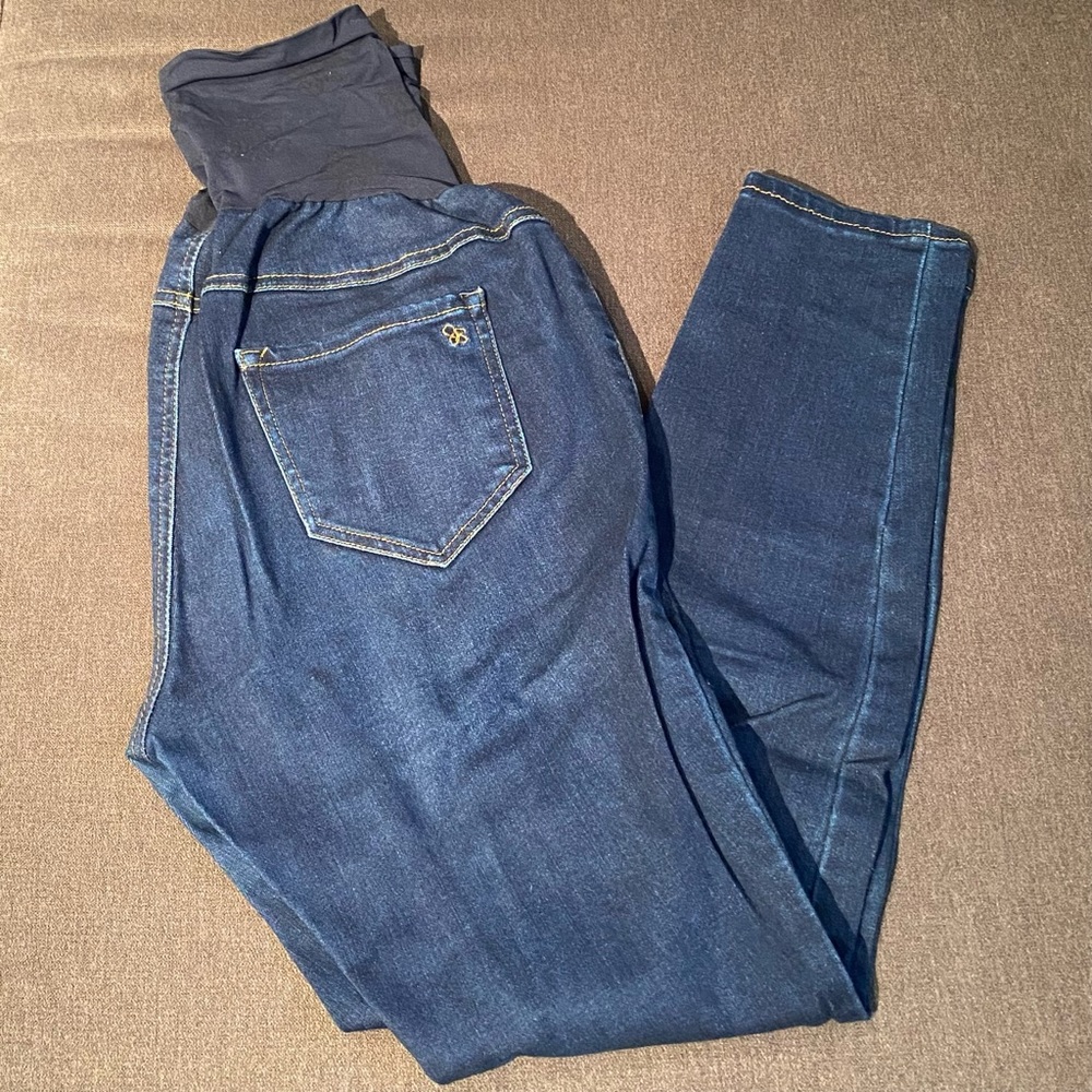 3 for $30 Jessica Simpson Secret Fit Belly Skinny Stretch Maternity Jeans Sz LP
